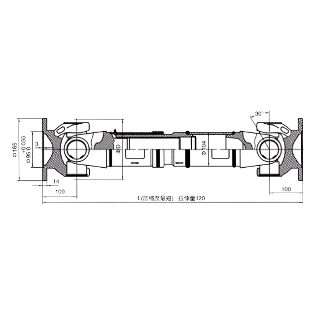 0082型传动轴总成