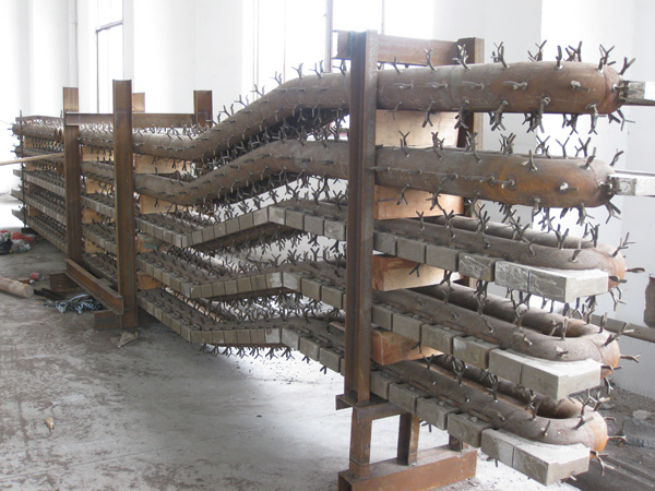 Heating furnace water beam